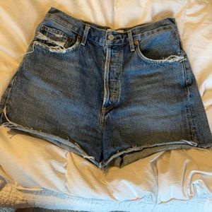 Agolde Dee ultra high shorts